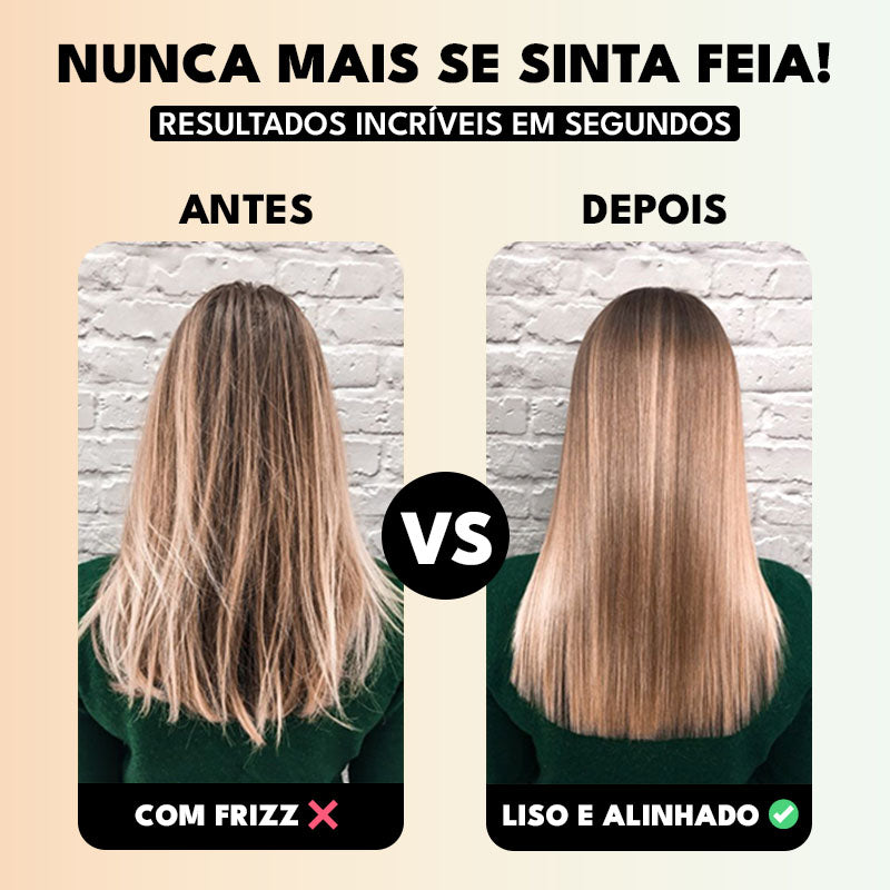 Escova Alisadora de Cabelo 5 em 1 Sem fio