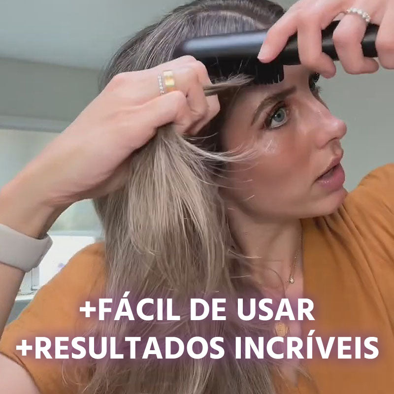 Escova Alisadora de Cabelo 5 em 1 Sem fio